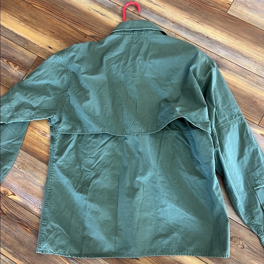 5.11 Tactical Army Green Long Taclite Pro Long Sleeve Button Down Shirts - Picture 5 of 7